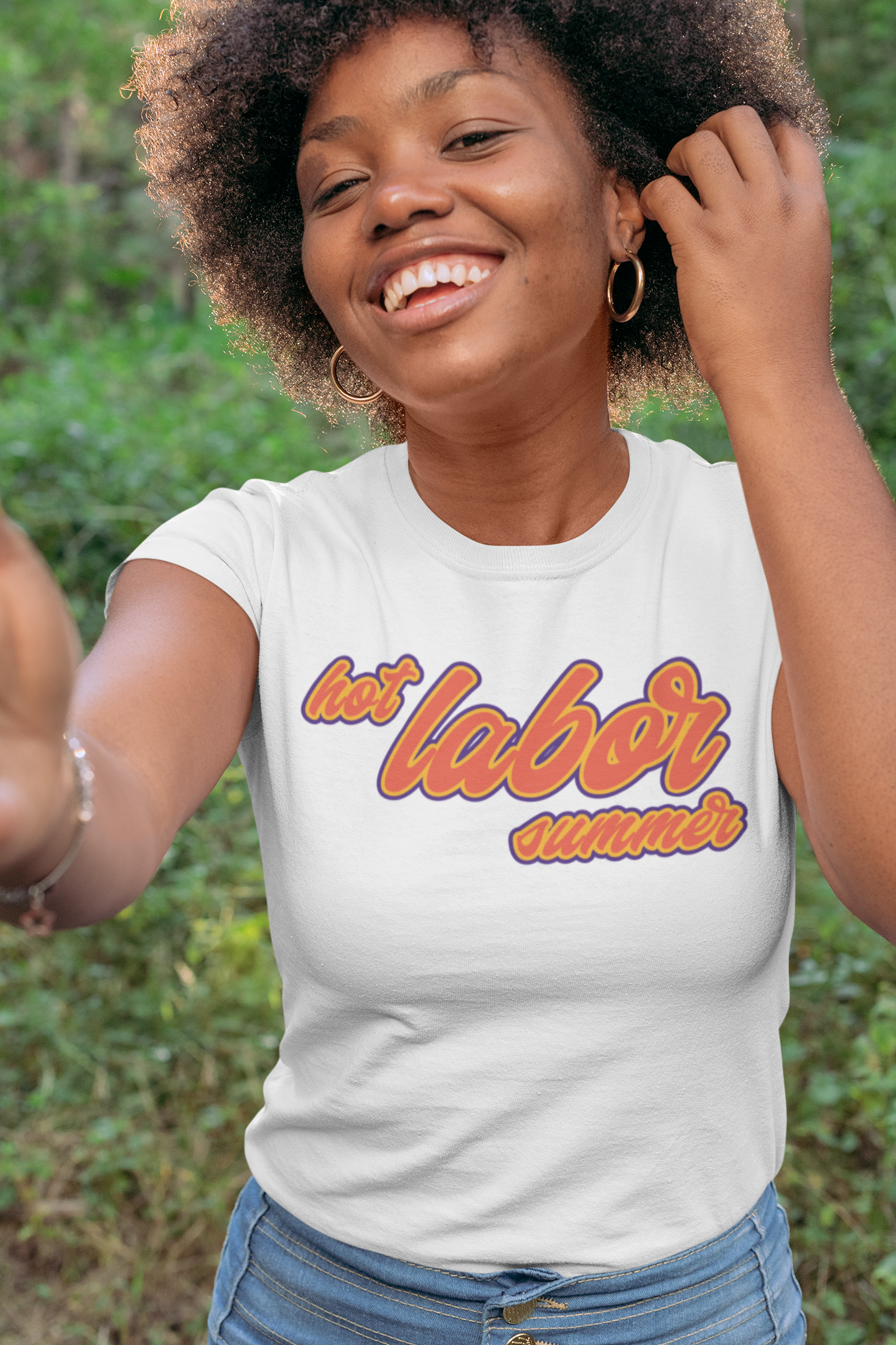 Image of Hot Labor Summer Femme Tee